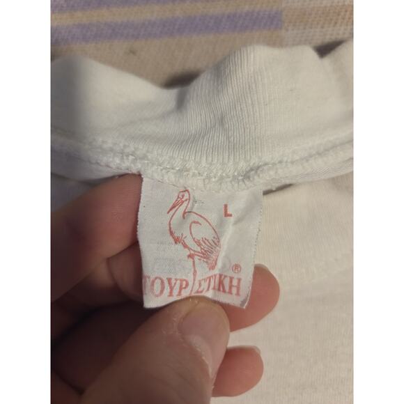 Vintage 90s Elephant Sex Positions T Shirt Punk Naughty Rare Funny Santorini - Picture 2 of 7